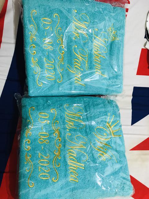 Handuk Couple Mutia (tanpa Box)