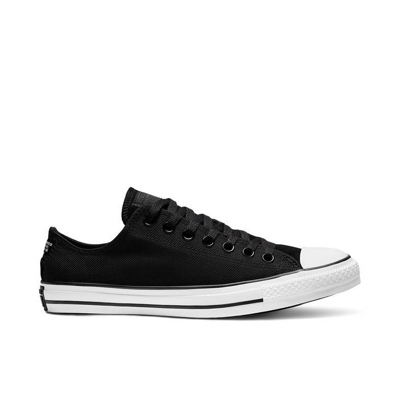 Converse CTAS OX Twill "Black White" (166240C)