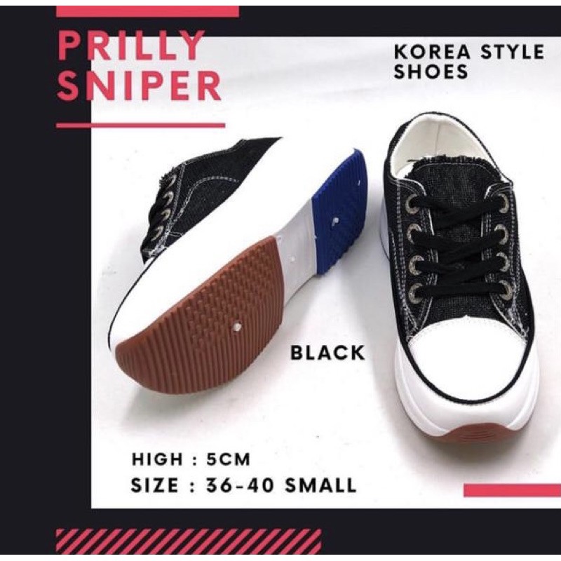 PRILLY Sniper Sneakers Premium import