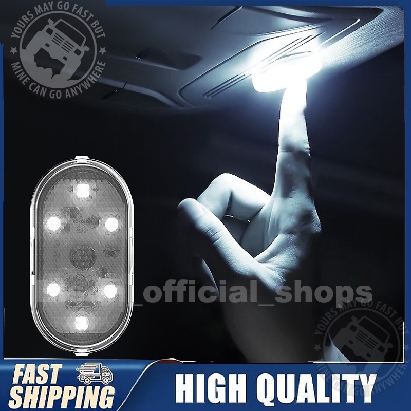 Car Interior Touch Light lampu tempel mobil/ Lampu Sentuh Interior Mobil /Mobil Touch Ligh/Led tempel serbaguna lemari rumah kabin mobil/Lampu Plafon Atap Mobil Aksesoris Pencahayaan Mobi/Aksesoris Interior Mobill