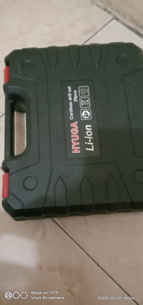 Promo Mesin Bor Baterai Cordless Hyuga By Uchiha Japan Teknologi Tembok Besi Kayu