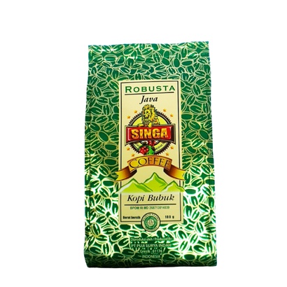 

Kopi Singa Robusta Java 180 Gr