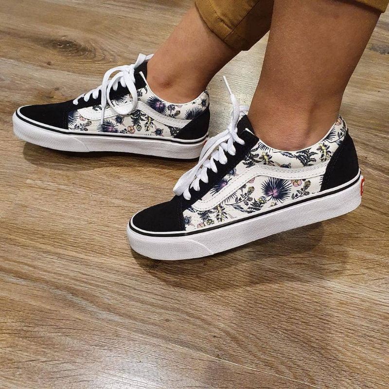 paradise floral vans