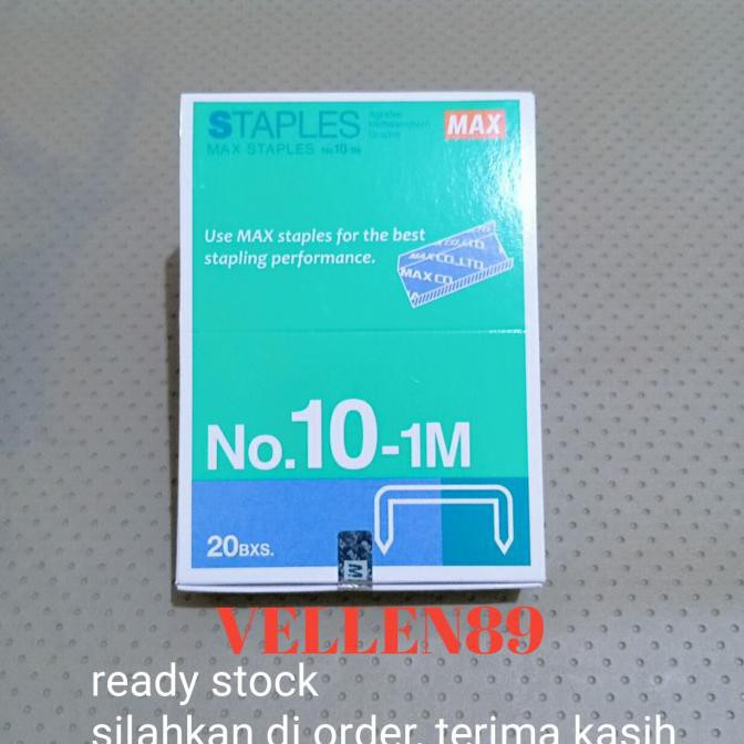 

Hari Ini Isi Staples No.10 Merk Max-Original Promo