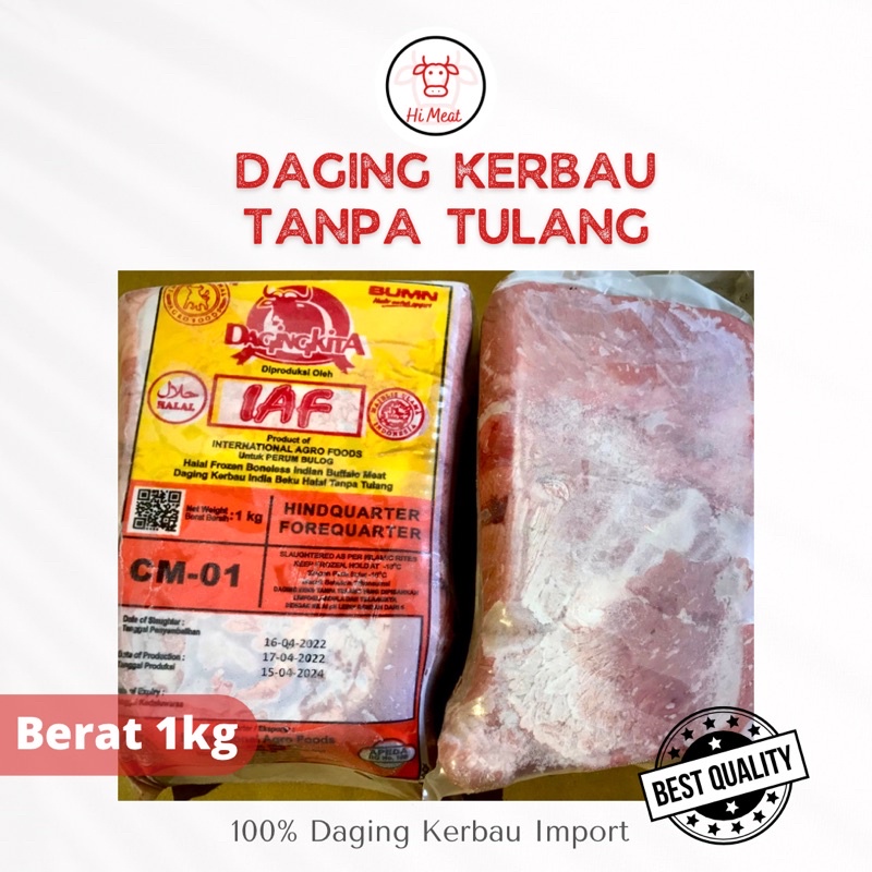 Jual Daging Kerbau Tanpa Tulang 1kg Shopee Indonesia