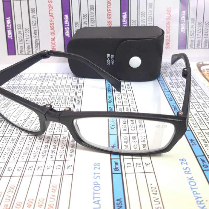 Kacamata Plus  Lipat  Box