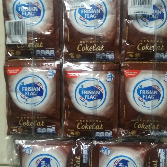 Susu Kental Manis Frisian Flag Vanilla Coklat 6x38gr