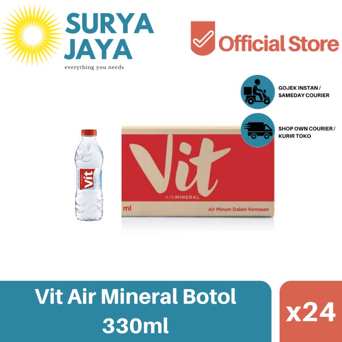 

Distributor Air Mineral Vit Botol Dus 330ml (isi 24pcs)