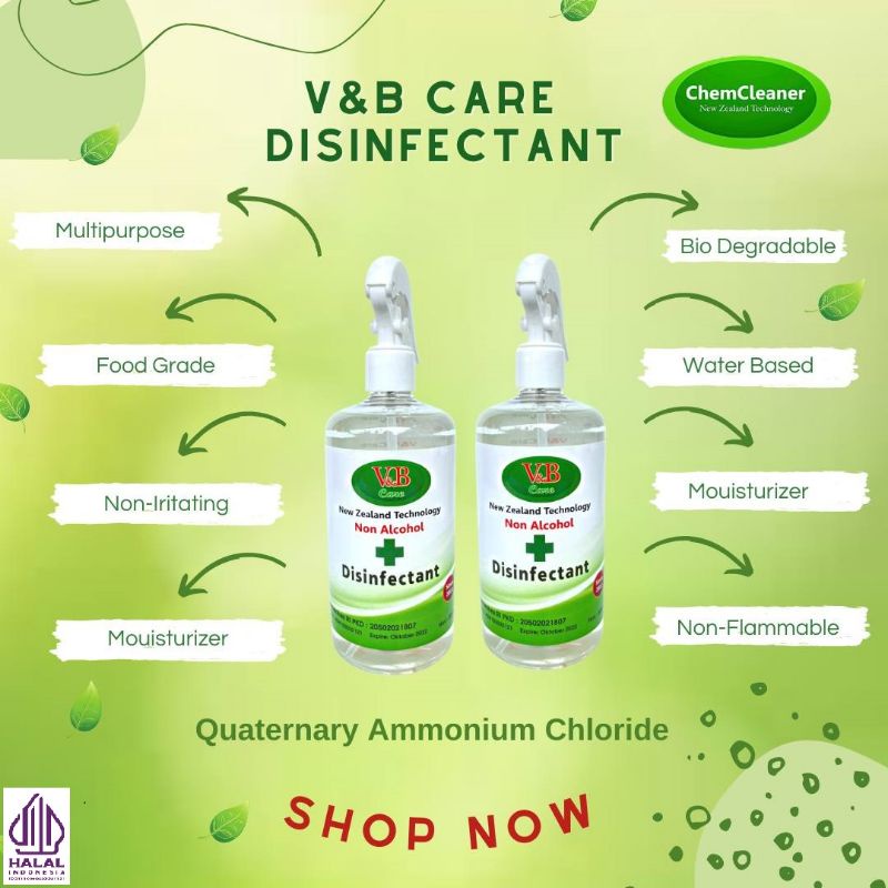 Disinfectant V&B Care 500ml