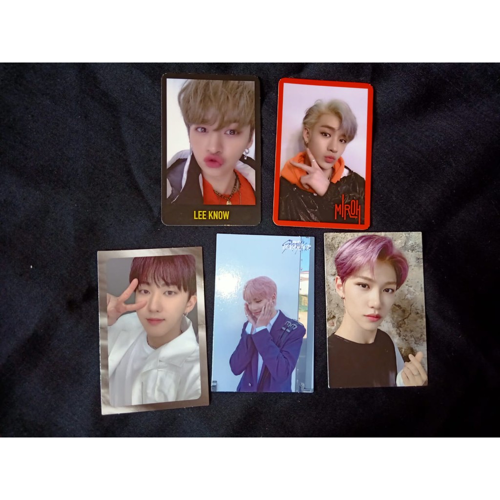 STRAYKIDS PHOTOCARD MIROH & LEVANTER