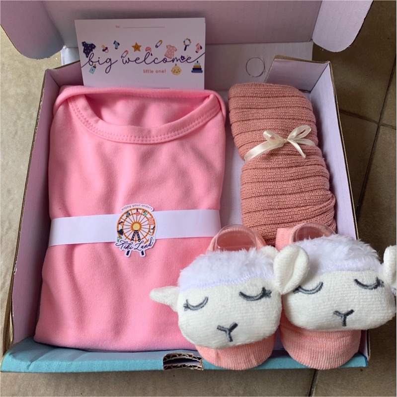 TERMURAH!Hampers parsel kado lahiran PREMIUM IMPORT murah newborn baby gift set baby gift box set pakaian bayi parsel kado lahiran perempun laki laki hadiah kelahiran bayi terlaris baju bayi murah kaos kaki bayi 3D import parsel lahiran bayi lengkap-Set 3