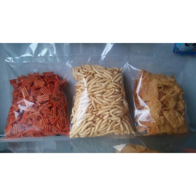 

Telor gabus, kripikbalado, krpik bwang