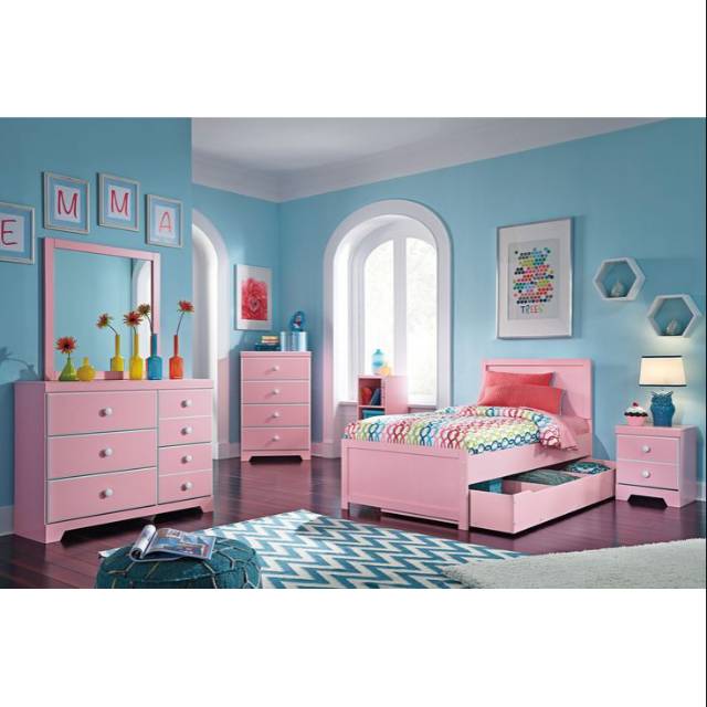 Tempat tidur anak/set kamar anak minimalis