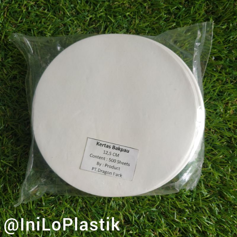 Jual Kertas Alas Bakpau 12 5 Cm Bakpao Paper Diameter 12 5Cm 1pack Shopee Indonesia