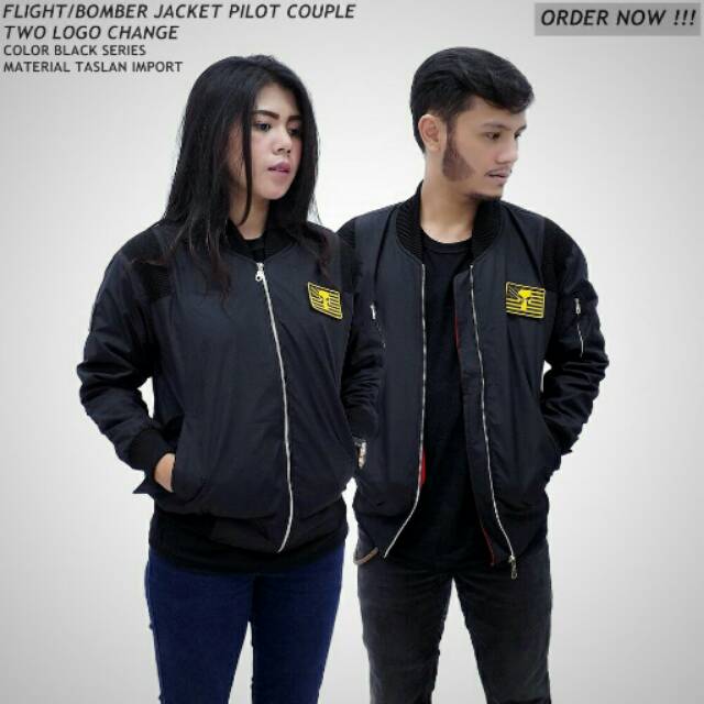 Jaket bomber couple