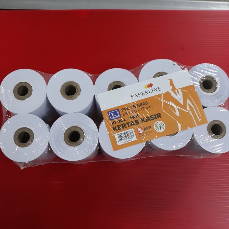 

Kertas kasir telstruk Paperline 68 x 48 x 12mm