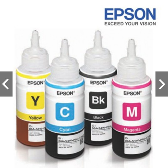 Jual Tinta Epson Original T6641 Black Original Shopee Indonesia 7465