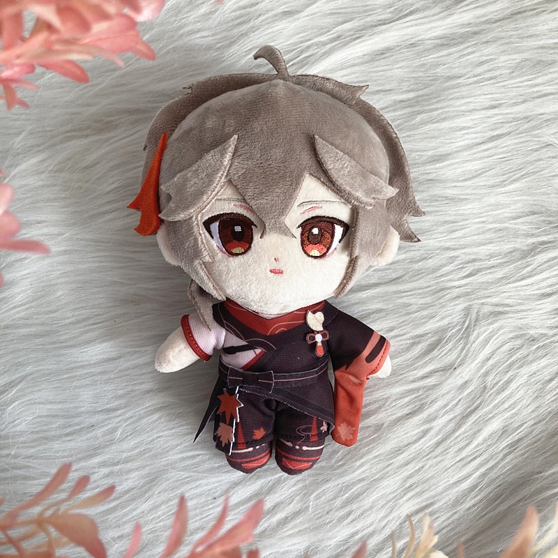 PREORDER Genshin Impact Kaedehara Kazuha Doll Albedo Hu Tao Cosplay Soft Plush Klee Barbatos Diluc P