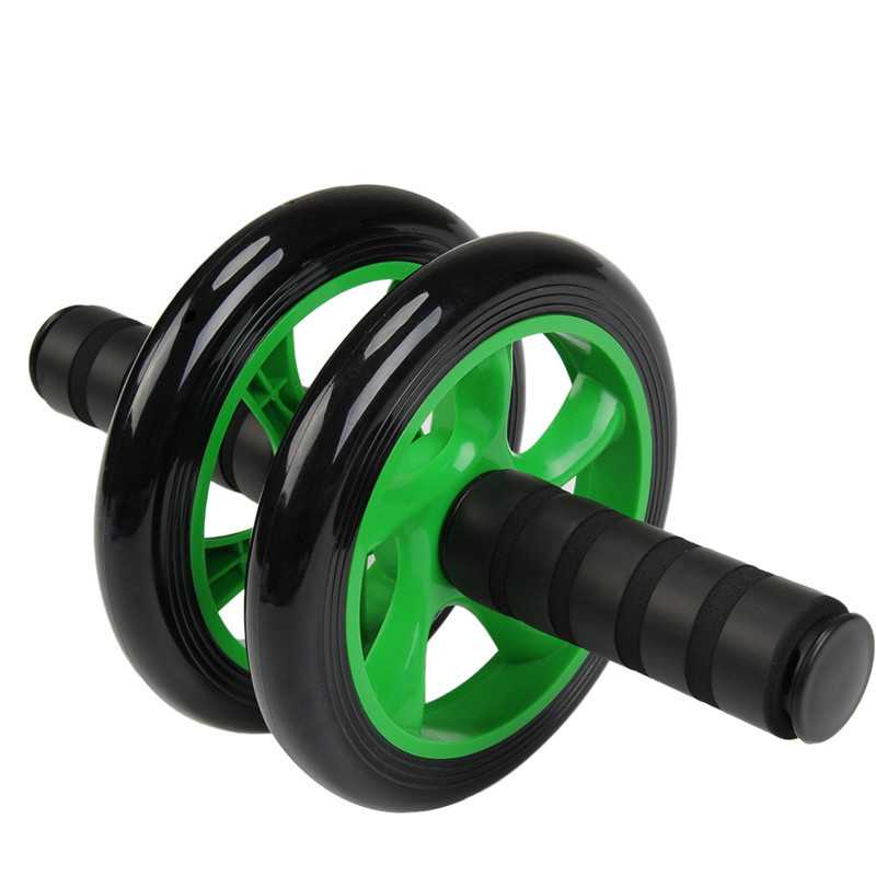 Roll Gym Fitness Push Up Roda Free Matras / AB Wheel Sport Alat Gym Fitness Roller / Roda Fitness Pengecil Perut Melatih Kebugaran Otot / Alat Fitness Perut / Olahraga Fitness Pembentuk Otot Perut / Gym Fitness Olahraga Diet Langsing / Roda Gym Murah Ori