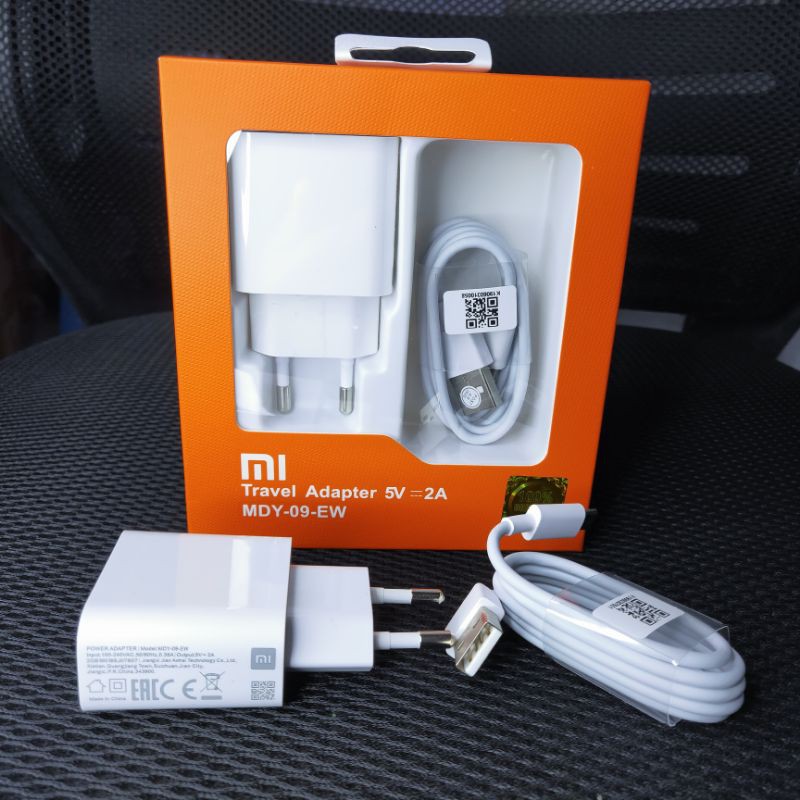 CHARGER XIAOMI ORIGINAL 100% FAST CHARGING - MICRO USB-1