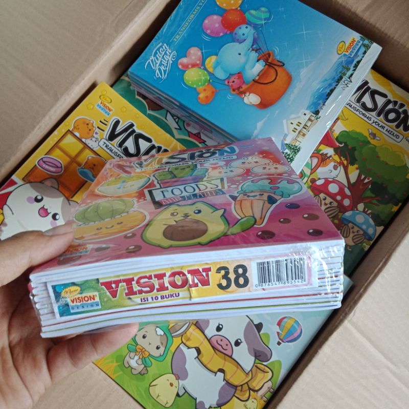 

BUKU TULIS VISION (38 LEMBAR 10pcs)