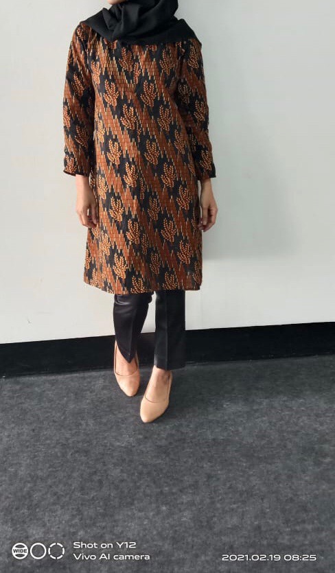Tunik Batik 023 S M L Xl Xxl Jumbo Tunik Busui