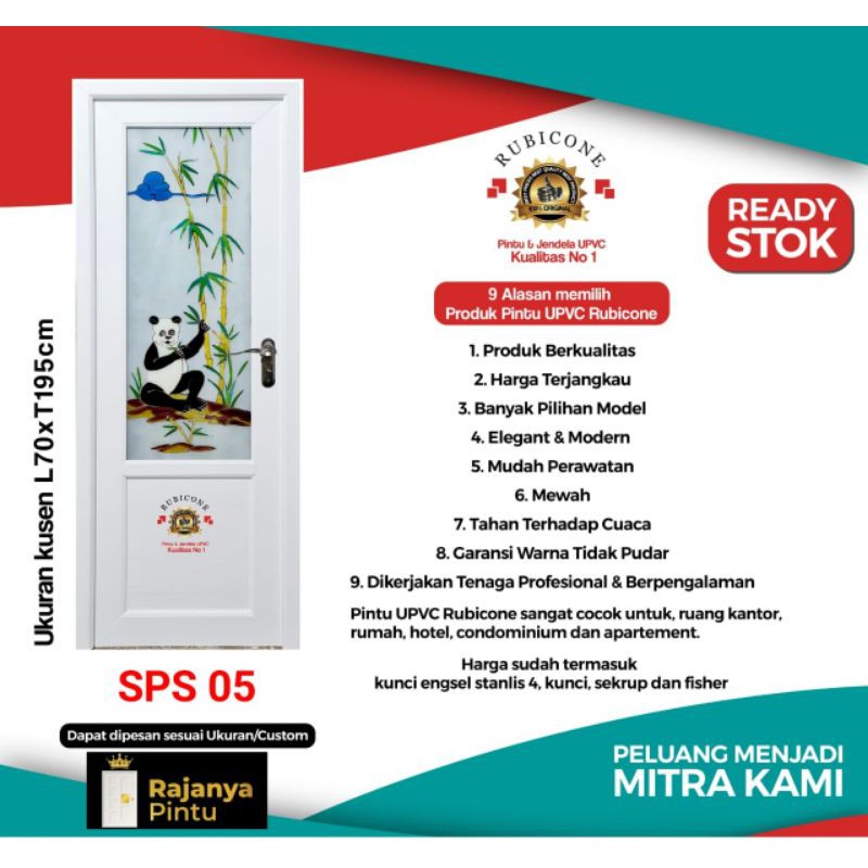 Pintu Upvc Rubicon SPS 05