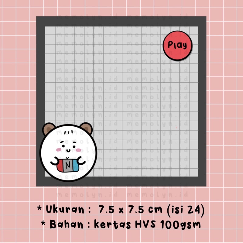 

Memo / Notes Molyn Gaming HVS 100gsm