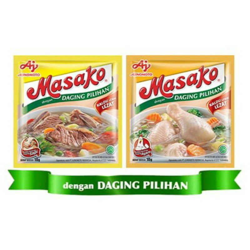 

Masako Ajinamoto Rasa ayam 1 Renceng (isi 10pcs)