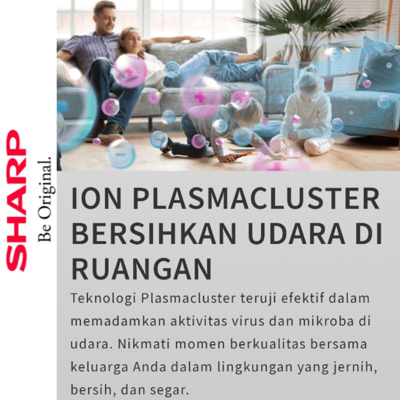 AC SHARP 1 PK AH-XP10YHY SMART WIFI INVERTER PLASMACLUSTER