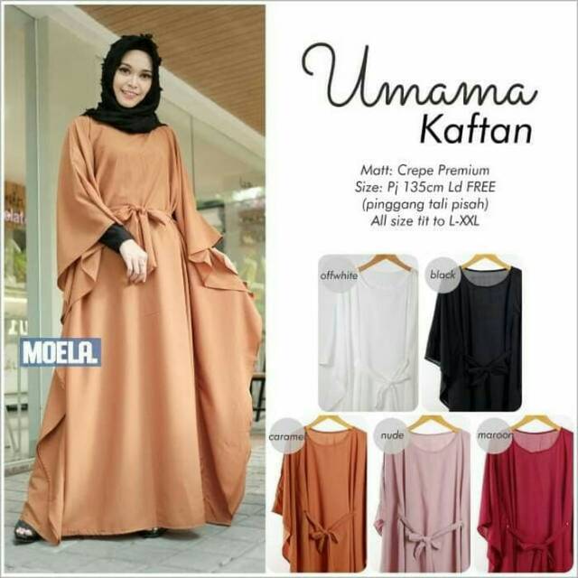 baju kaftan arab