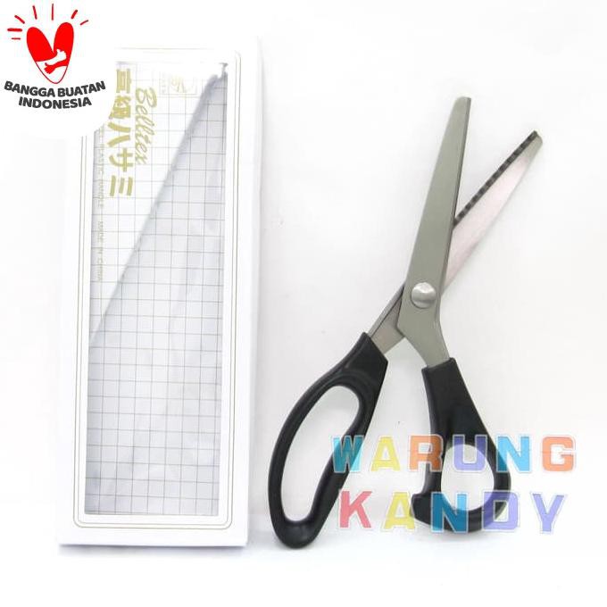 

Produk Terbaik] Gunting Zig Zag Lurus 9