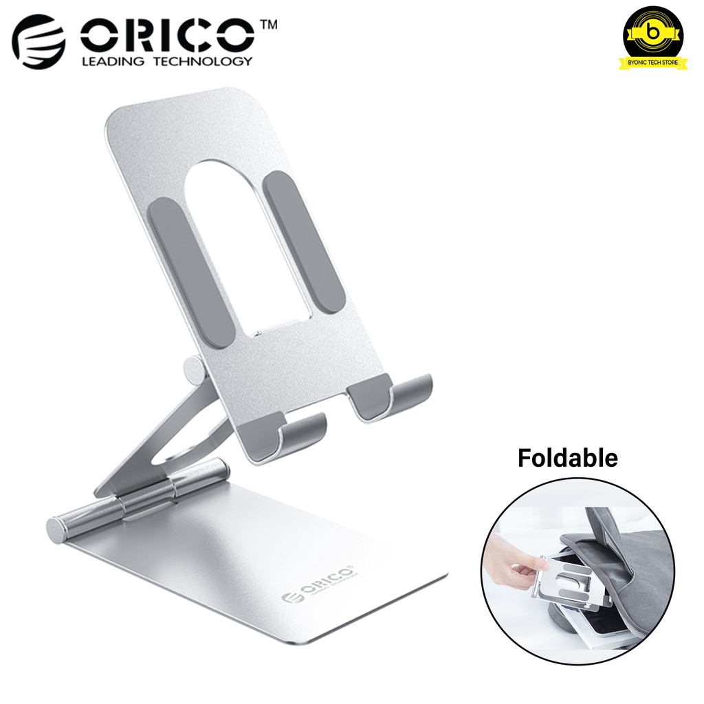 Holder Handphone Stand HP Bisa Dilipat ORICO Foldable Phone Holder Metal - LST-S1 holder hp stand hp