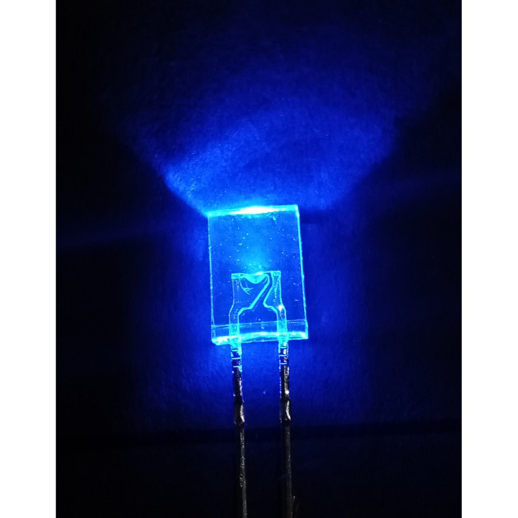 Led 2*5*7mm Putih Nyala Biru