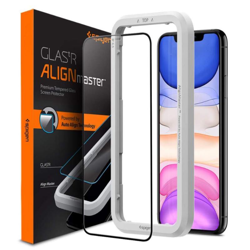 Spigen Tempered Glas   tR ALIGN Master Iphone 11/11Pro