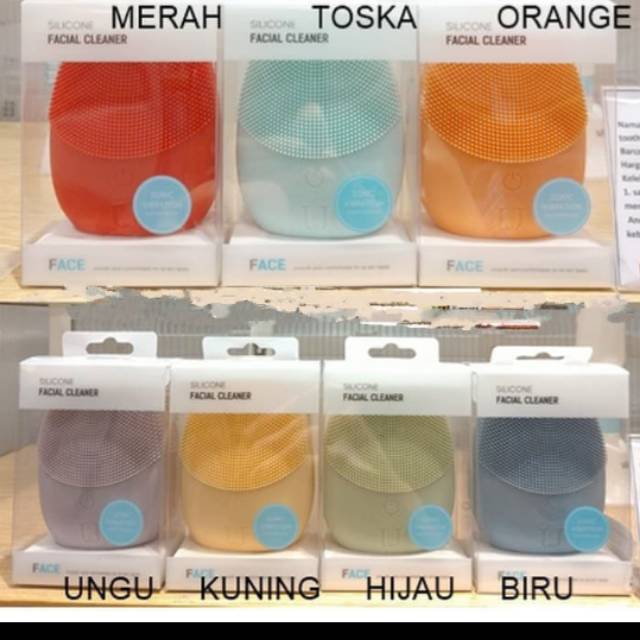 Miniso Silicone Facial Cleanser Alat Pembersih Wajah Face Wash Silikon