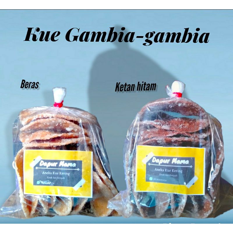 

Kue Gambia-gambia Cemilan Khas Minang