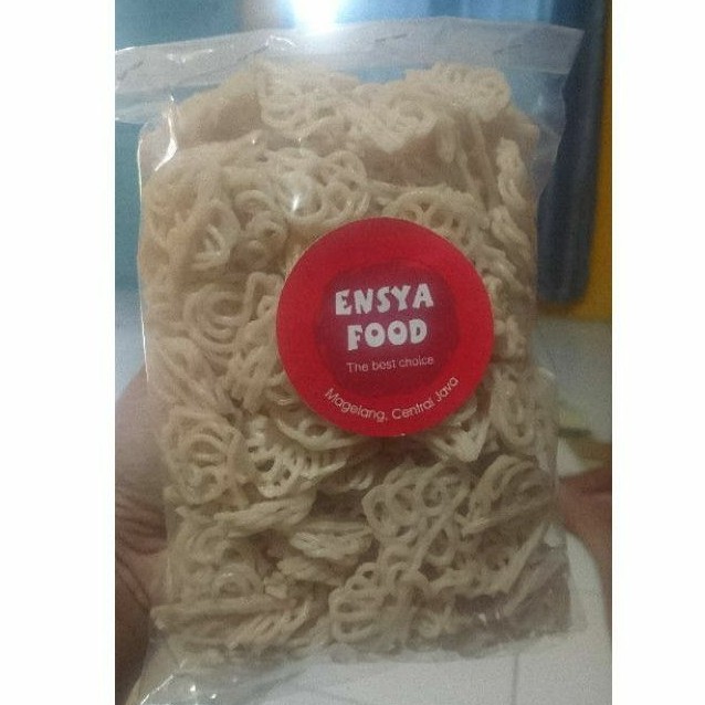 

KERUPUK MAWAR MENTAH/ KERUPUK KERITING/ KERUPUK TERUNG