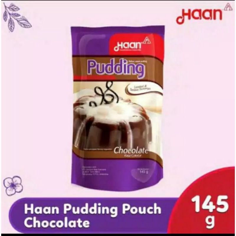 

Haan puding 145gr coklat