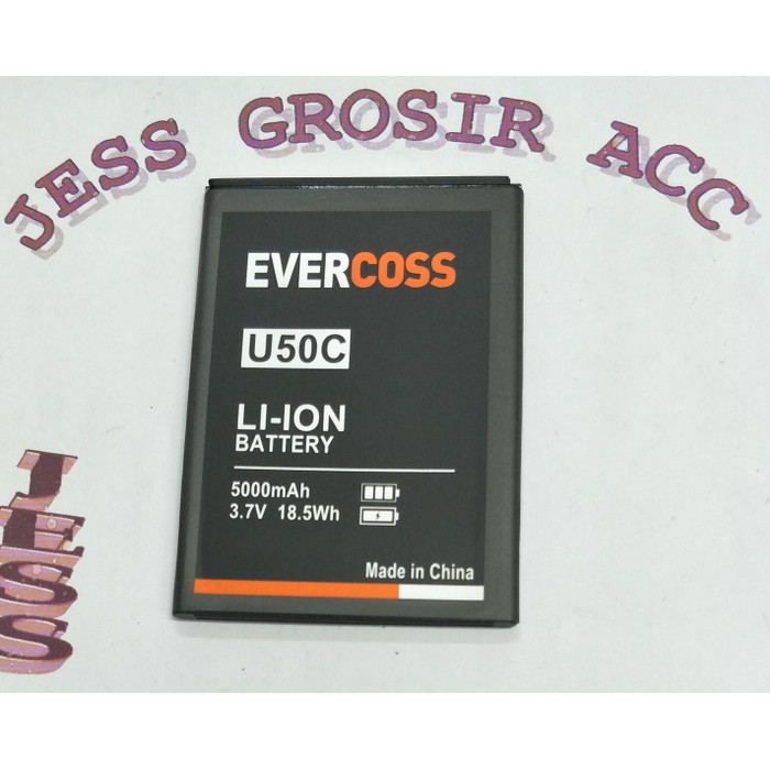 Baterai Double Power EVERCROSS EVERCOSS U50C / Winner Y Selfie Plus - Hitam