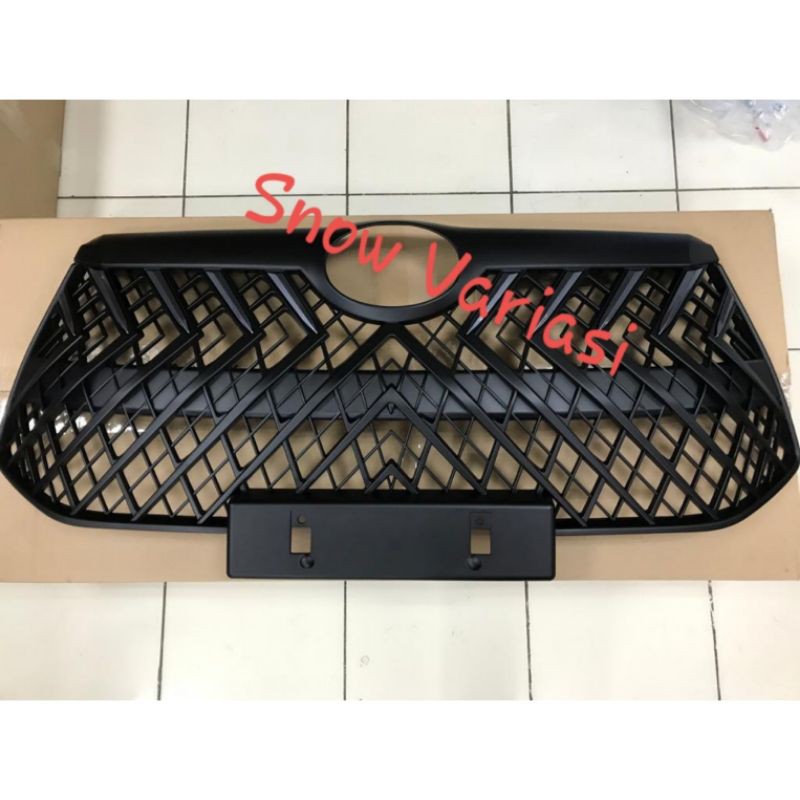 Jsl All new innova model lexus front grille cover blacktivo lis grey