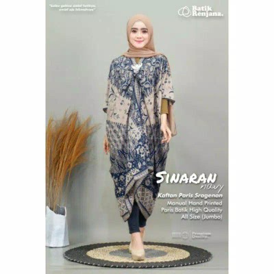 Kaftan Batik Solo Ori Bahan Paris Premium Banyak Pilihan Motif Bisa Milih Ukuran Allsize Fit Jumbo