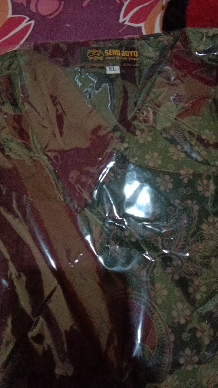 Batik Pria Lengan Panjang Lapis Furing Peksi Kondangan Batik Solo