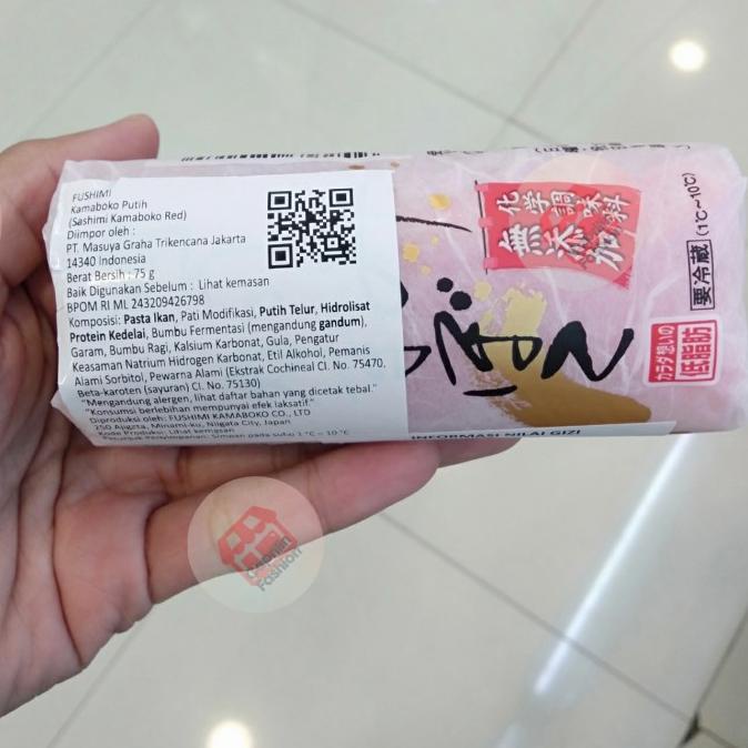 

] Fushimi Kamaboko / Sashimi Kamaboko 75 gram / fishcake jepang