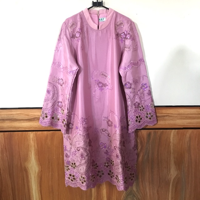 Preloved tunik pesta/kondangan satu set celana