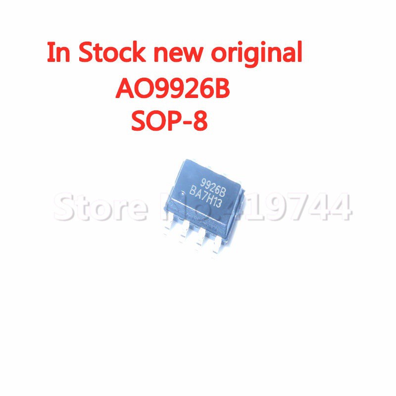 5pcs IC AO9926B SOP8 9926B SOP-8 7.6A 20V dual N-channel MOS