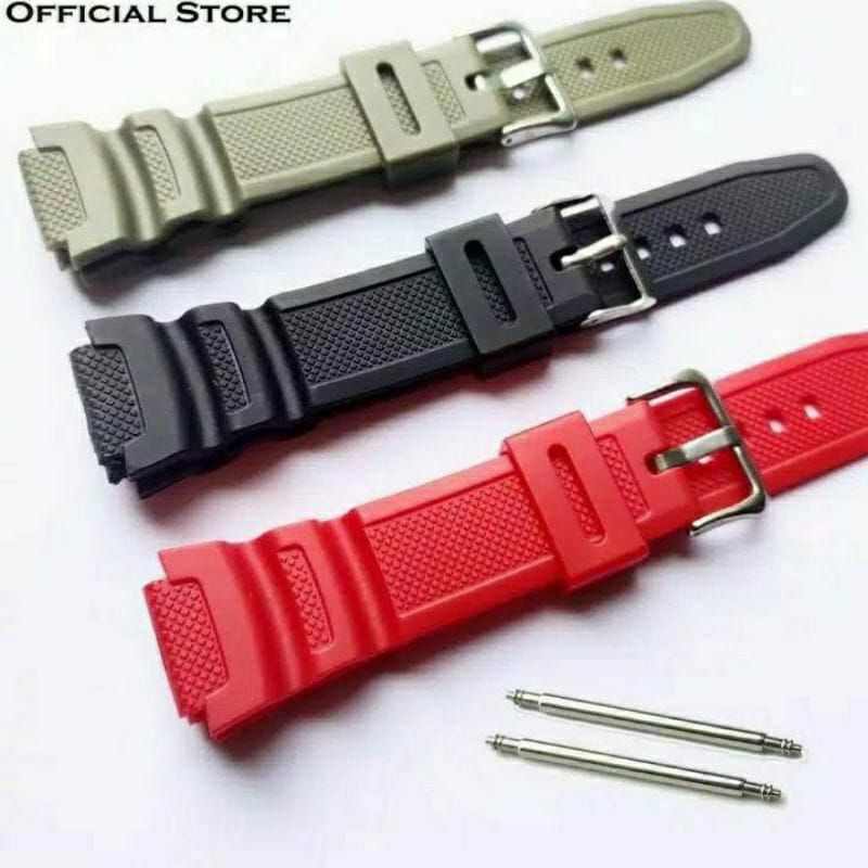 Strap tali jam tangan SANDA 418 Tali jam SANDA DIGITAL 418 sanda 6004 Free pen