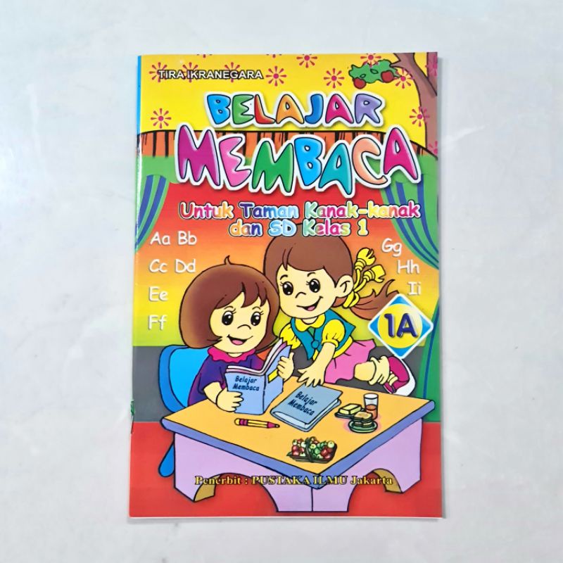 HARGA 2 BUKU : Belajar Membaca 1A &amp; 1B Untuk Anak TK dan SD Kelas 1