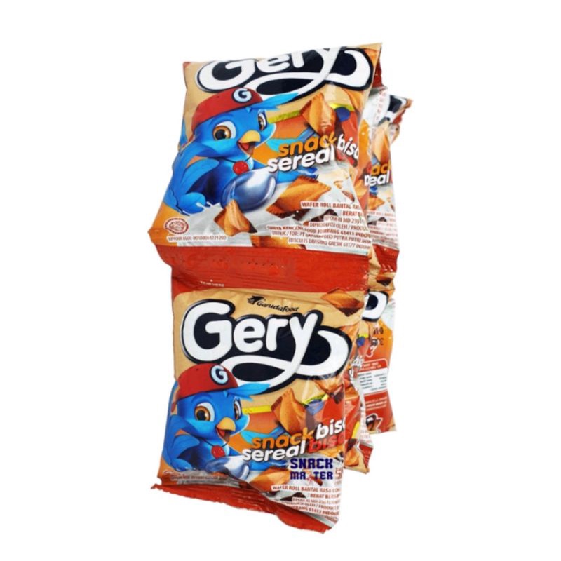 

FREEbublewrap - Gery Sereal Wafer Roll Bantal Renceng 10bks x 8grm