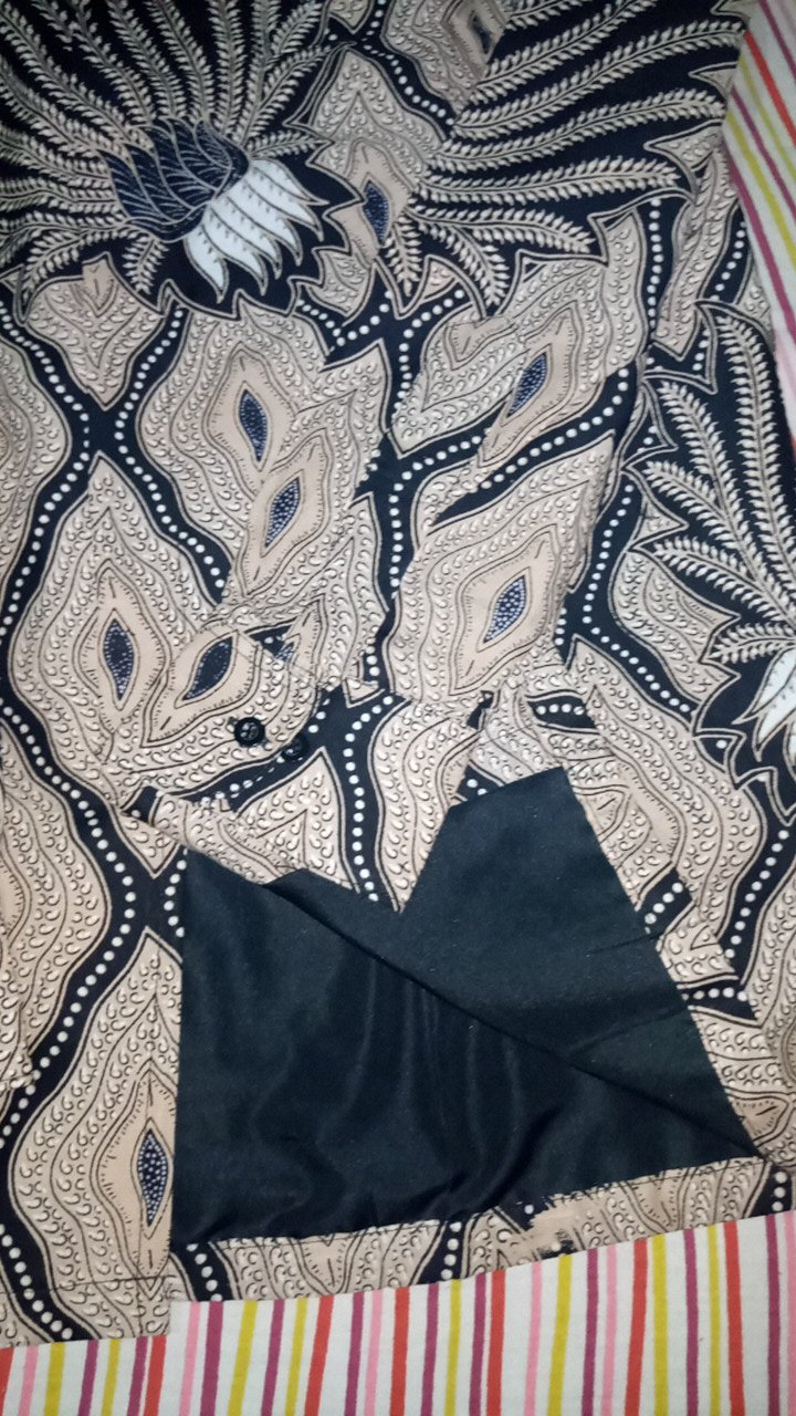 Pari Seiket Batik Pria Lengan Panjang Full Furing Batik Solo